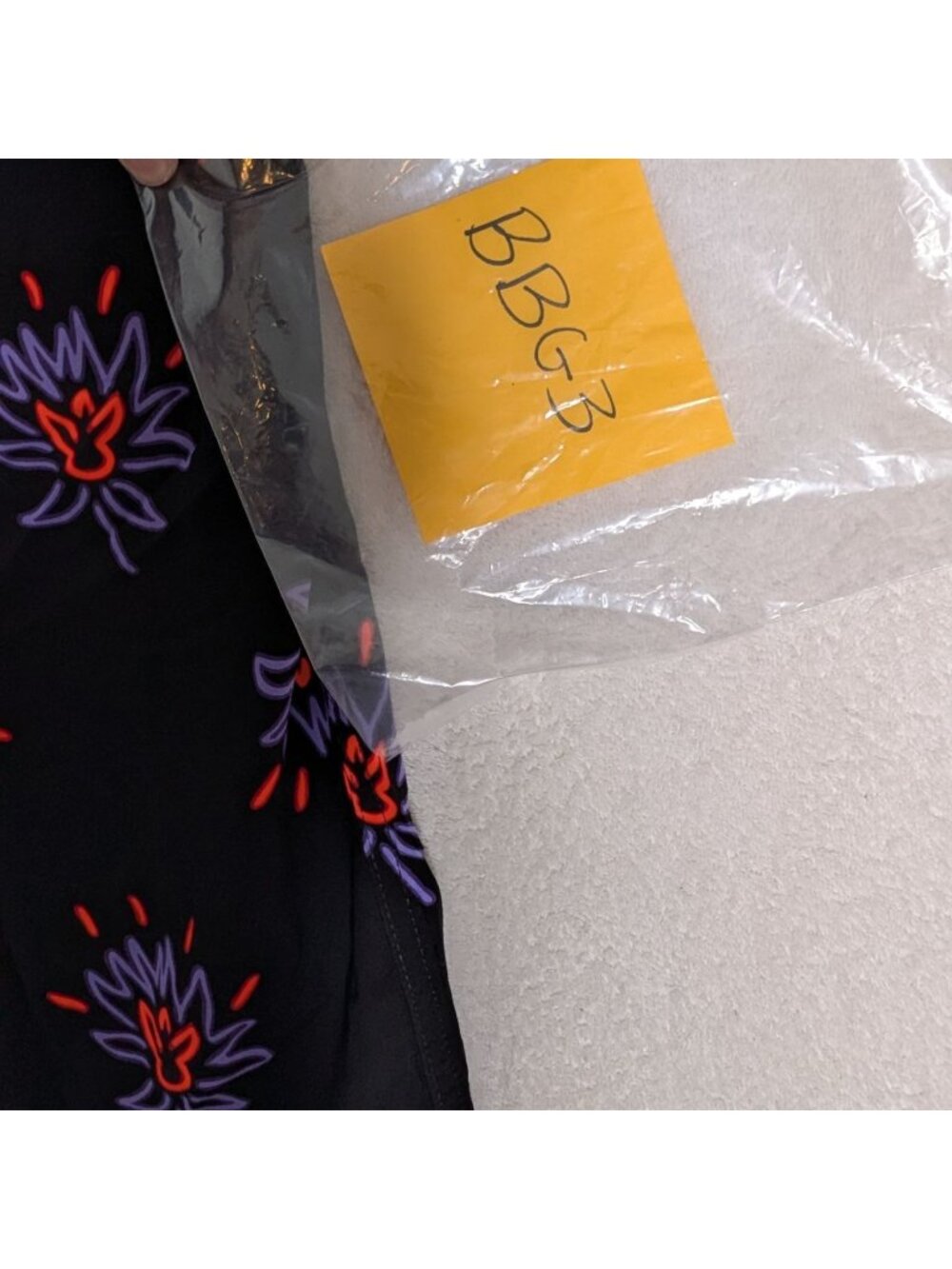 The Rail Mens Bright Print on Black Floral Button-Up Shirt XXL Short Sleeve Mode - Picture 12 of 12